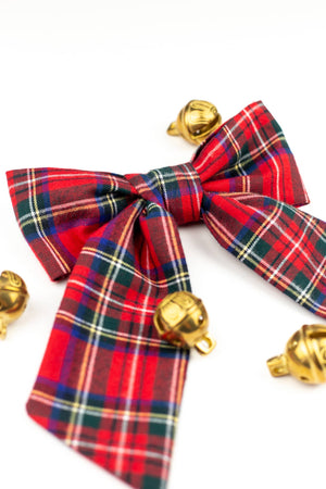 Tartan Lucy Bow Barrette