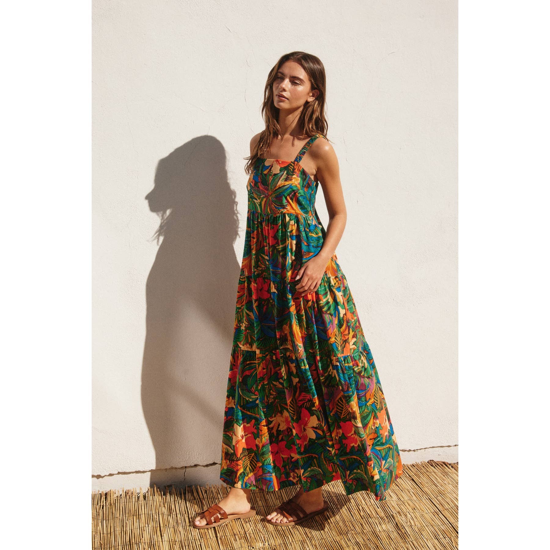 Sunny Serenity Maxi Dress