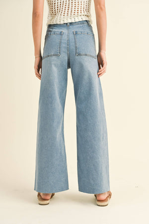 Classic Wide Leg Jeans