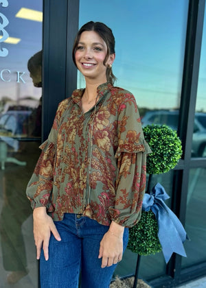 Bloom Ruffle Blouse