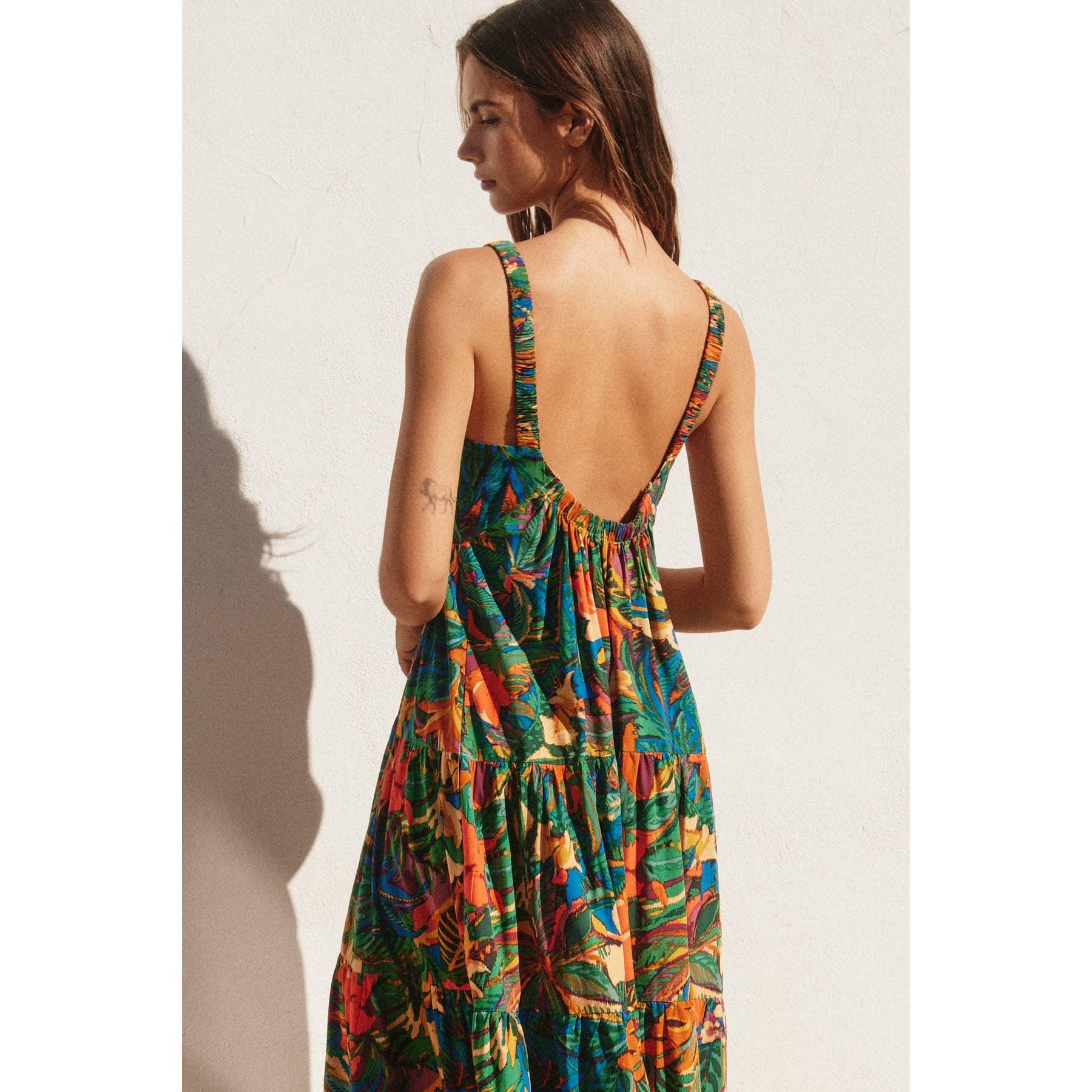 Sunny Serenity Maxi Dress