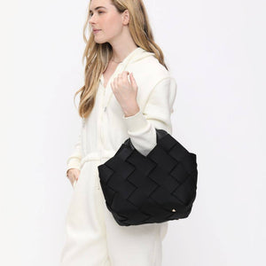 Resilience Woven Tote - Black