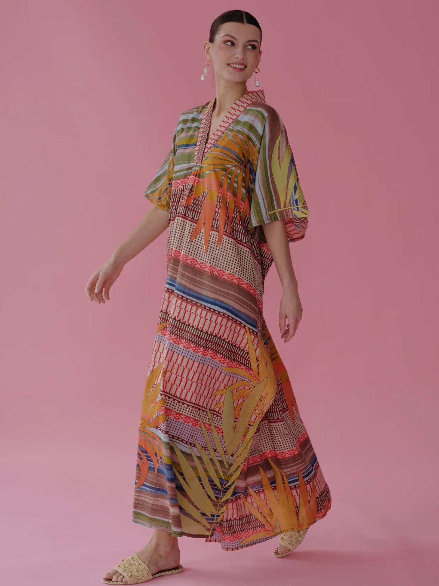 Imani Tropical Caftan