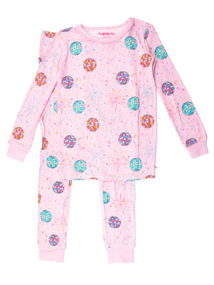 Pink New Year Pajama Set