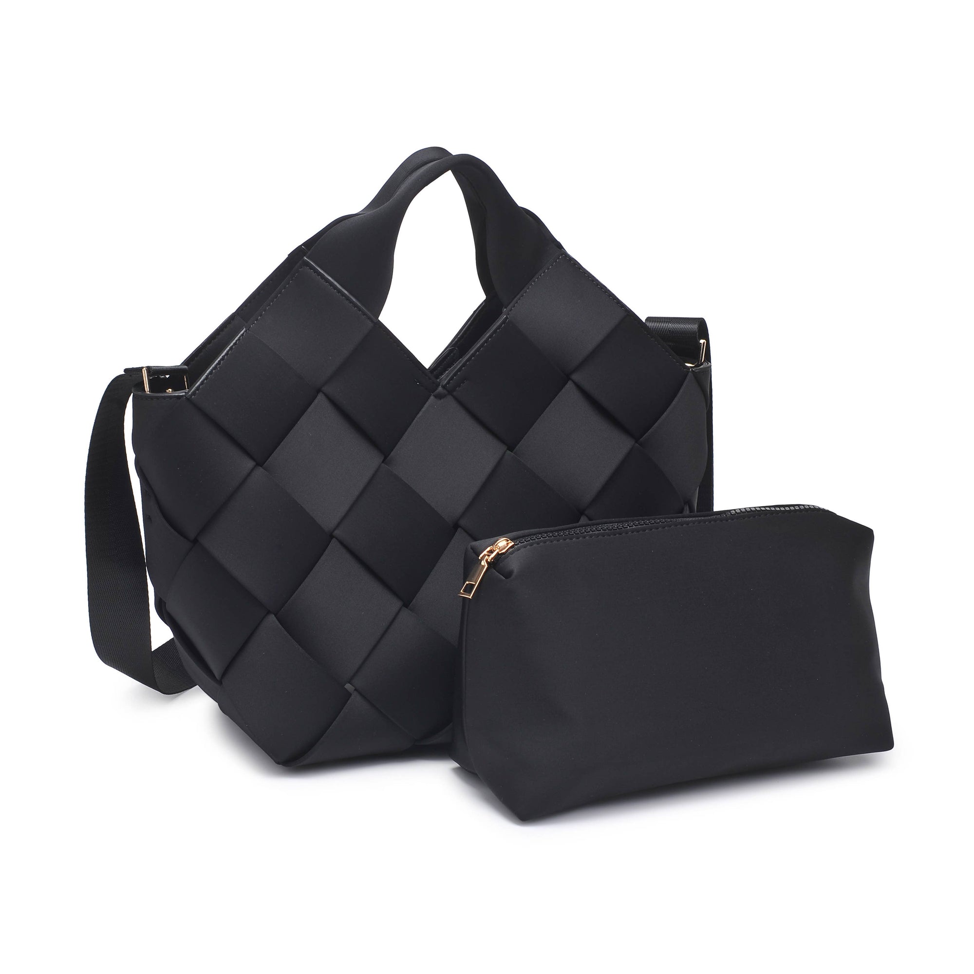 Resilience Woven Tote - Black