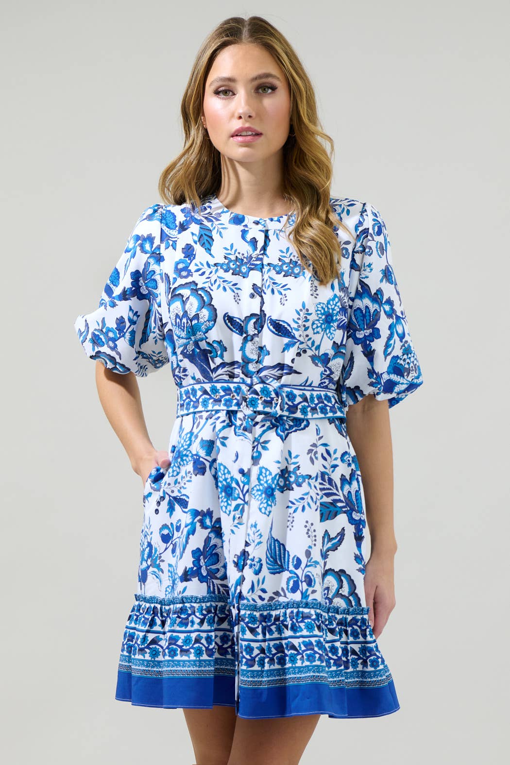 Salema Floral Mini Dress