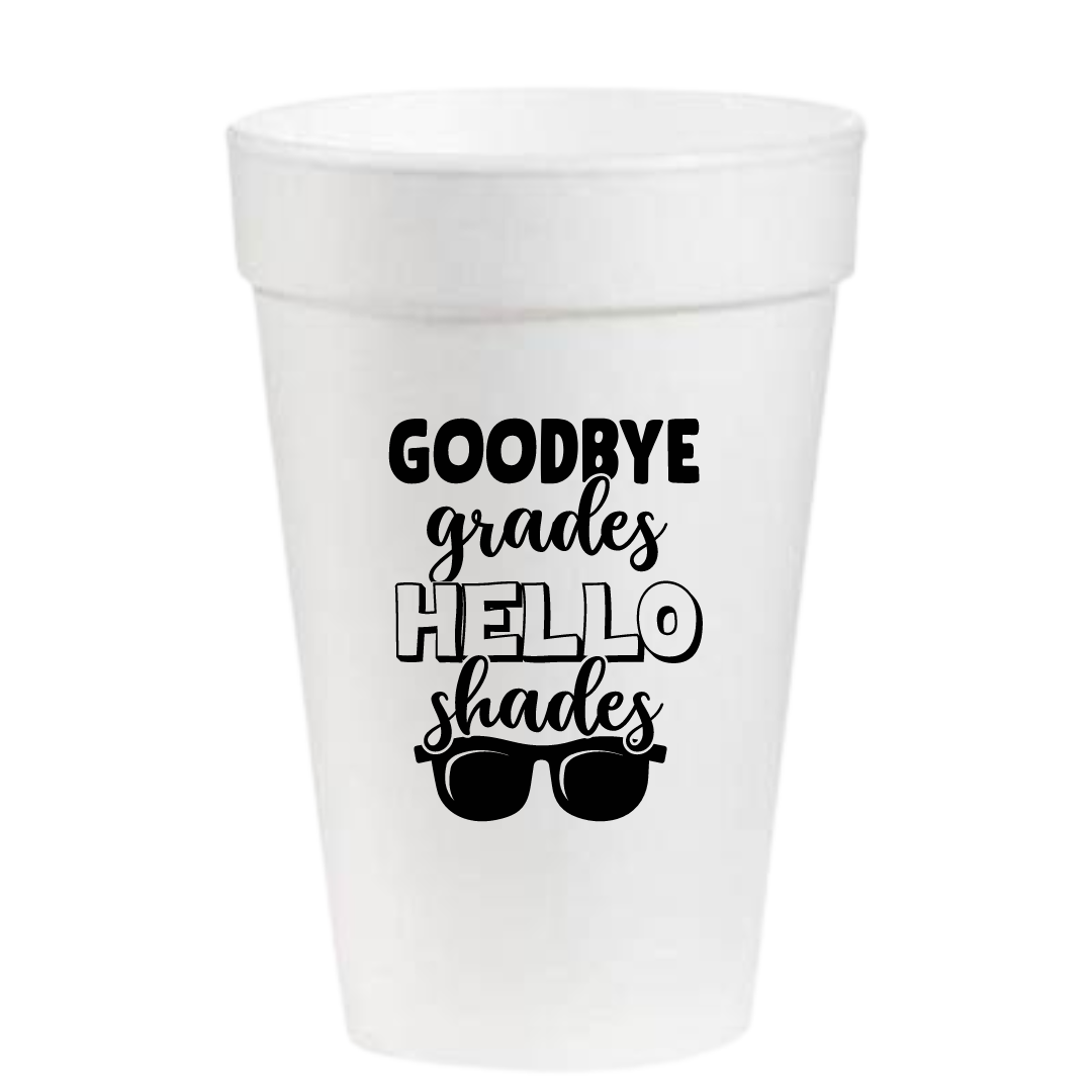 Warning Girl's Trip In Progress - 16oz Styrofoam Cups